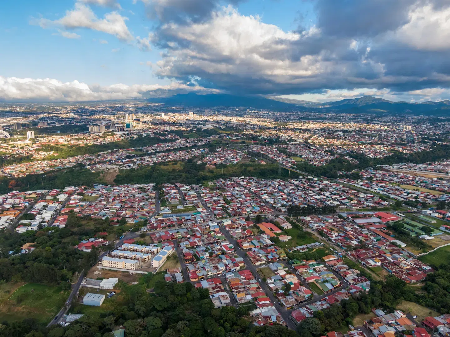 Vista de la ciudad de San José