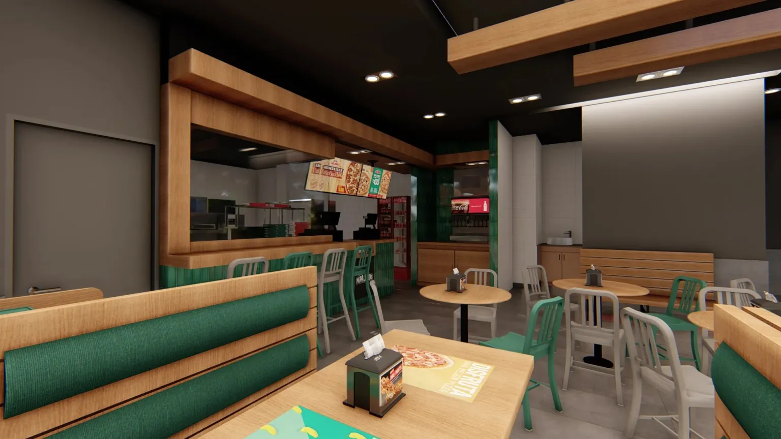 Imagen 17 de la galería del proyecto Papa Johns Calle 506 Panamá