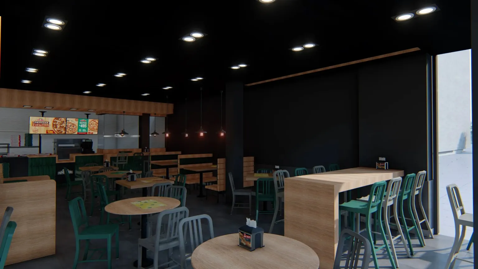 Imagen 4 de la galería del proyecto Papa Johns Catedral