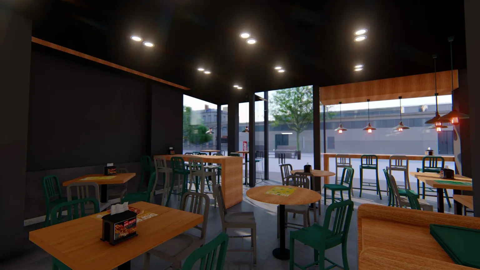Imagen 7 de la galería del proyecto Papa Johns Catedral