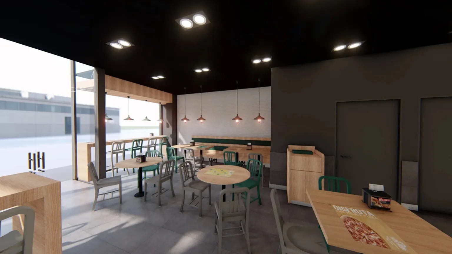 Imagen 11 de la galería del proyecto Papa Johns Catedral