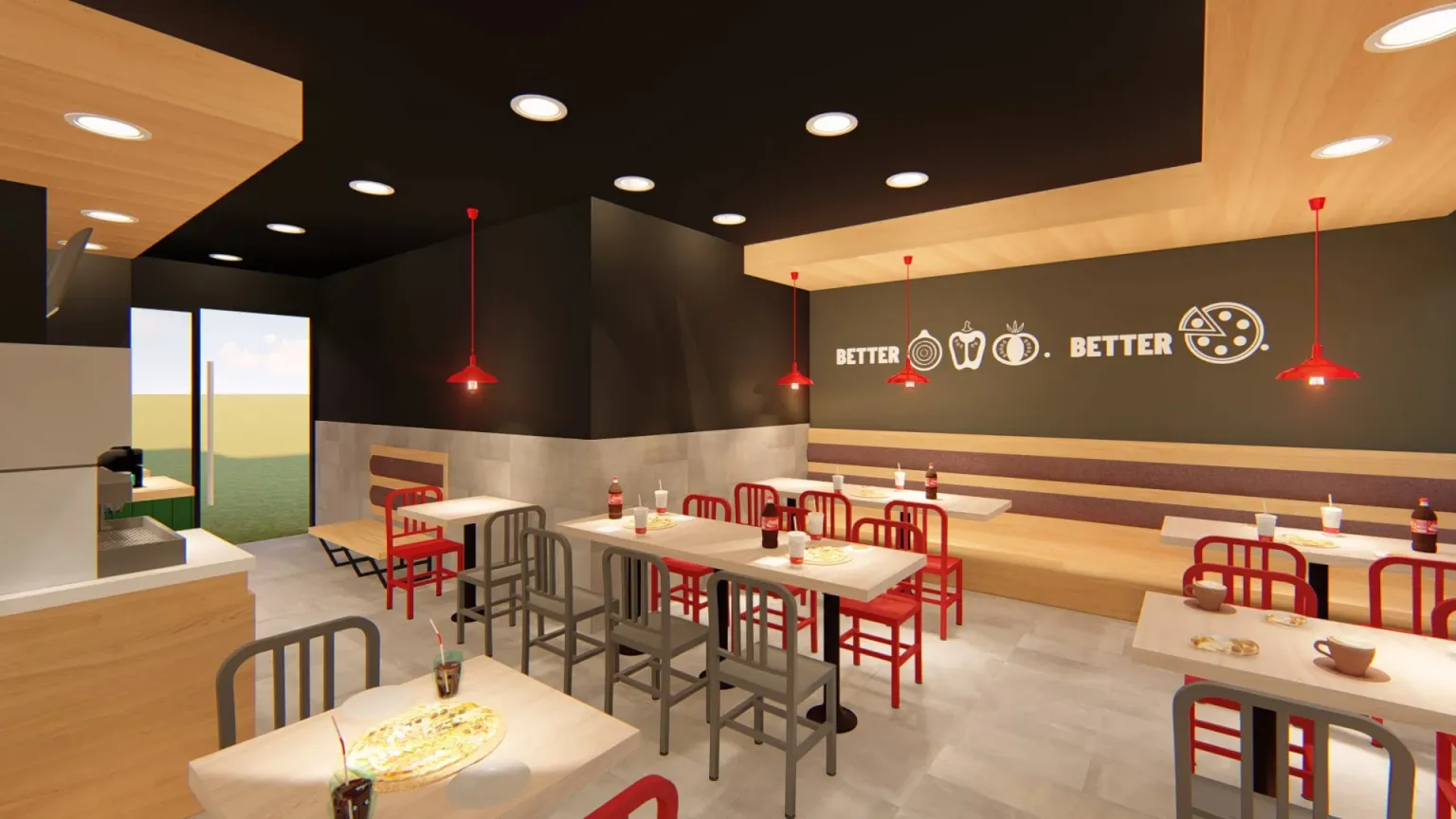 Imagen 10 de la galería del proyecto Papa Johns Lindora Vistana